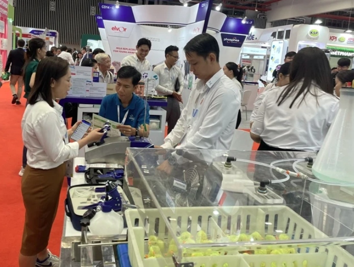 Int'l Livestock, Dairy, Meat Processing, and Aquaculture Expo opens in HCM City